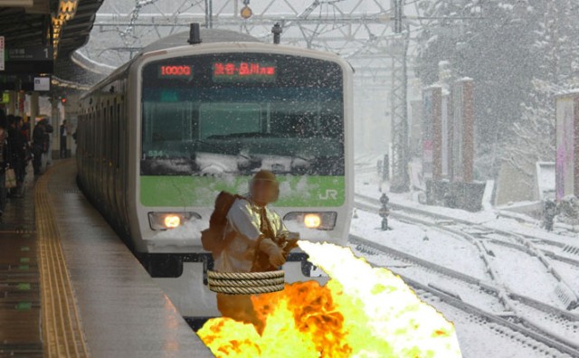 250 injured in snow: JR flamethrower staff deployed to ensure punctuality