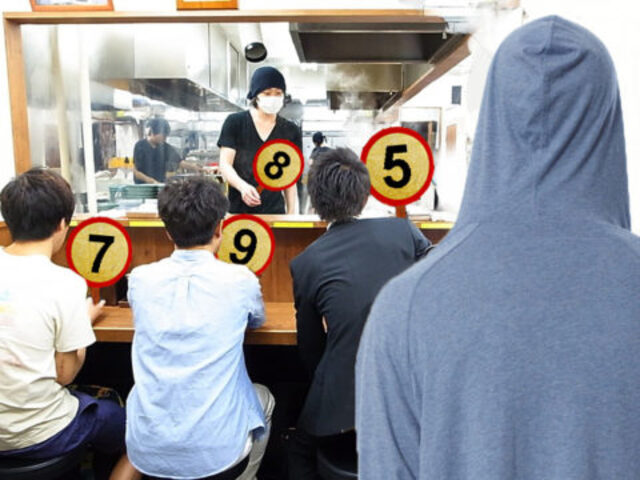Gaijin gets total chopstick score of 7.25