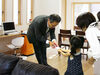 Overworked Salaryman Presents Wife And Kids With Meishi Card To Begin GW
