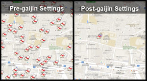 Pre vs post gaijin settings