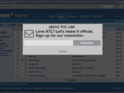 “Above The Law” Co. Pop-up Ad Appears on Hillary Clinton’s Hotmail Browser