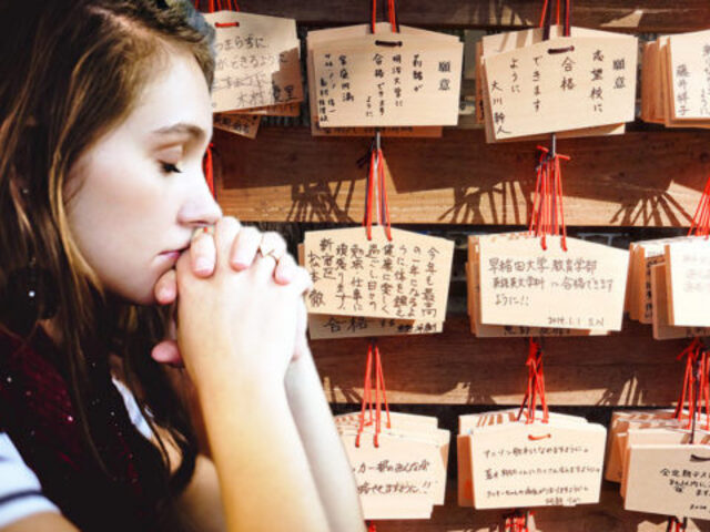 Gaijin Pray That They Will Remember New Year