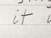 Breaking: Local Writes Horizontal ‘t’ Stroke Before Vertical ‘t’ Stroke