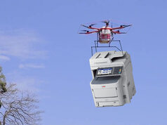 Japan Drone Successfully Delivers First Fax Machine