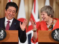 Japanese Prime Minister Asks May, “What Are You Cooking Your Husband For Dinner?”