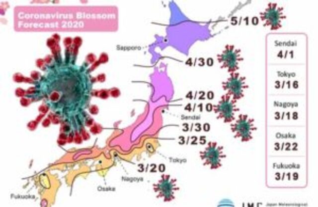 Coronavirus Blossom Forecast 2020